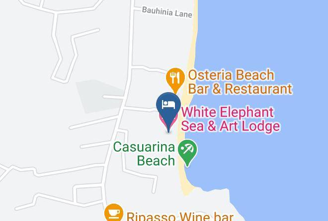 Kilifi - White Elephant Sea & Art Lodge Maps