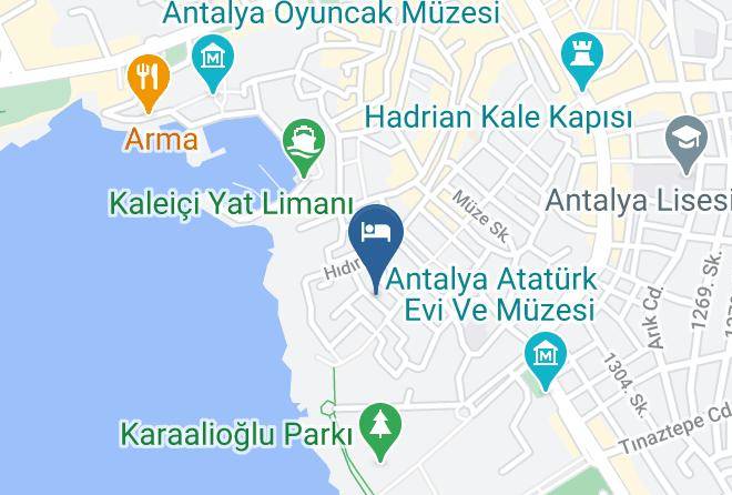 Muratpasa - White Garden Hotel Maps