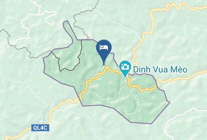 White H'mong Homestay Map - Ha Giang - Dng Van District