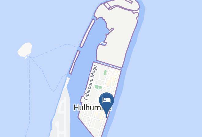 North Male - The White Harp Beach Hotel Maps