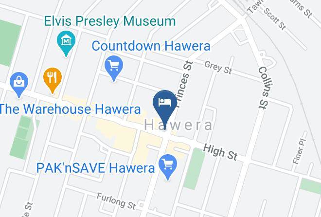 South Taranaki - White Hart Hotel Maps
