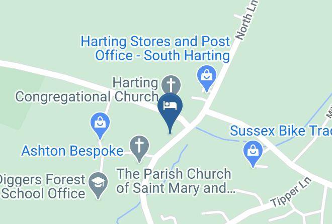 West Sussex - White Hart South Harting Maps