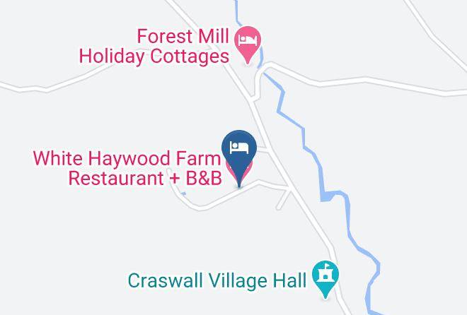 Herefordshire - White Haywood Farm Restaurant + B&b Maps