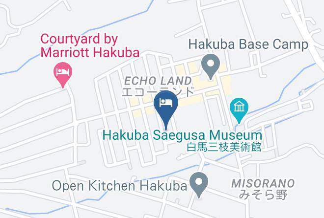 Hakuba Vil Kitaazumi District - White Horse Hakuba Maps