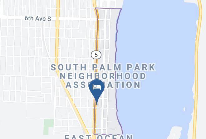 Palm Beach - White Horse Motel Maps