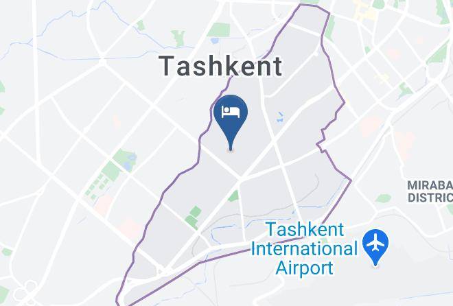 Tashkent - White Hotel Maps
