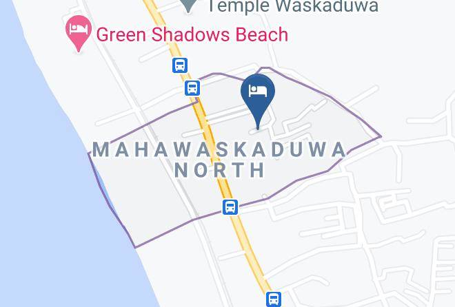 Colombo - White Isle Hotel Maps