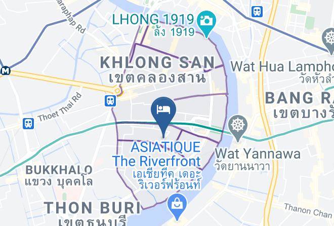 Phra Nakhon - White Ivory Bed And Breakfast Maps
