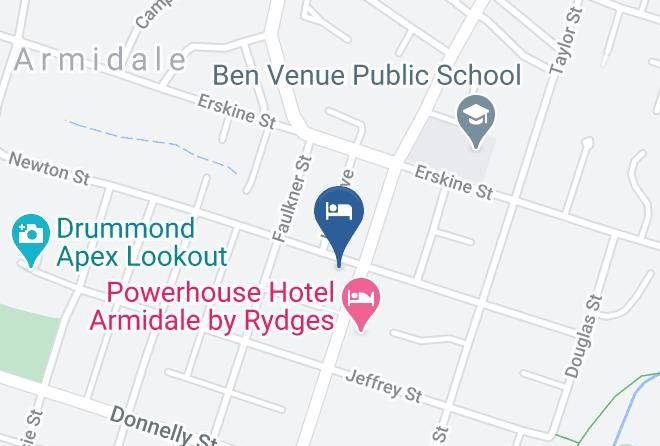 Armidale Regional - White Lanterns Motel Maps