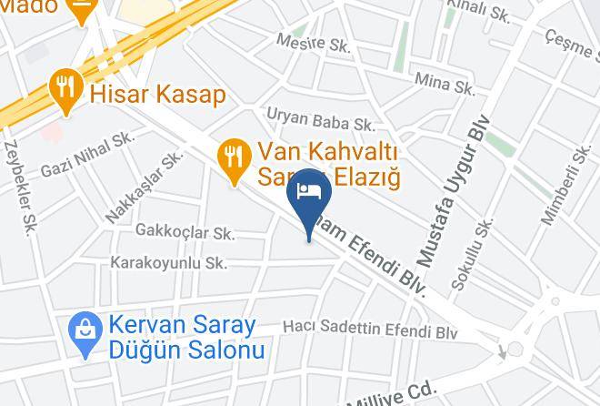 Elazig Sursuru - White Line Boutique Hotel Maps