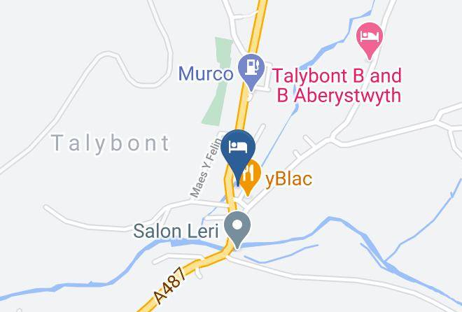Ceredigion - White Lion Hotel Maps