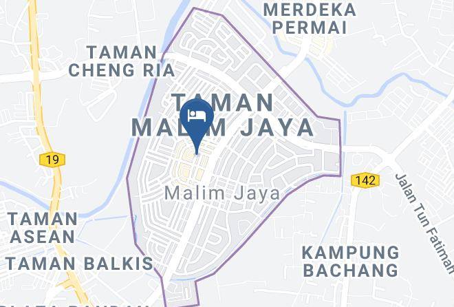 Melaka Tengah - White Loft Hotel Maps