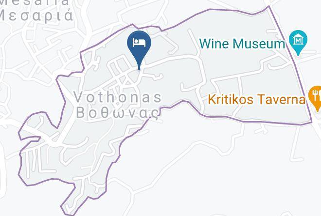 Thira - White Orchid Luxury Suites Maps