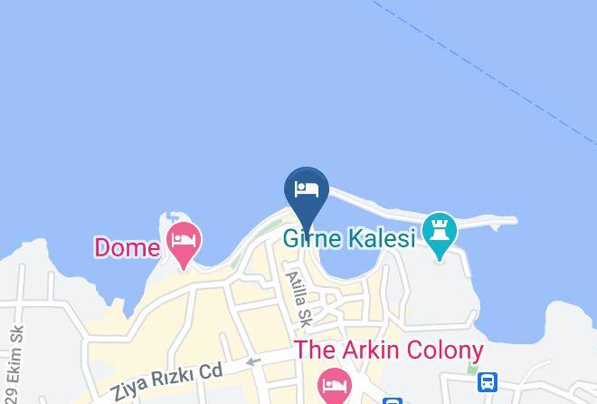 Yukari Girne - White Pearl Hotel Maps