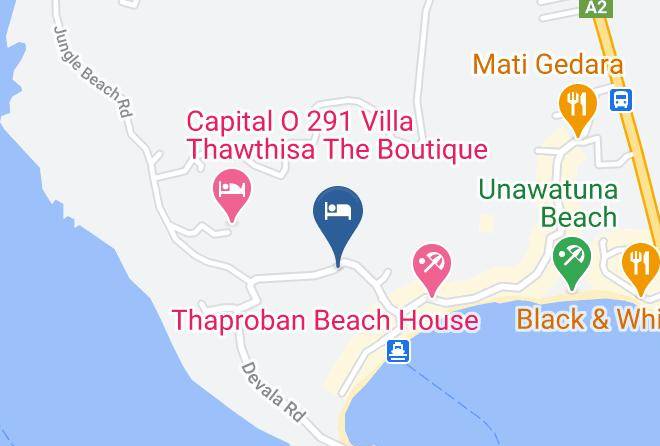 Galle - White Pigeon Resort Maps