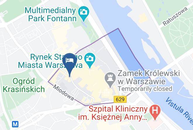 Warsaw - White Podwale 19 Maps