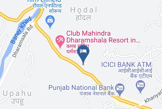 Dharmsala Sub District - White Ridge Hotel Maps