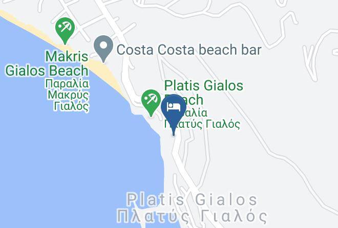 Kefallinia - White Rocks Hotel Kefalonia Maps