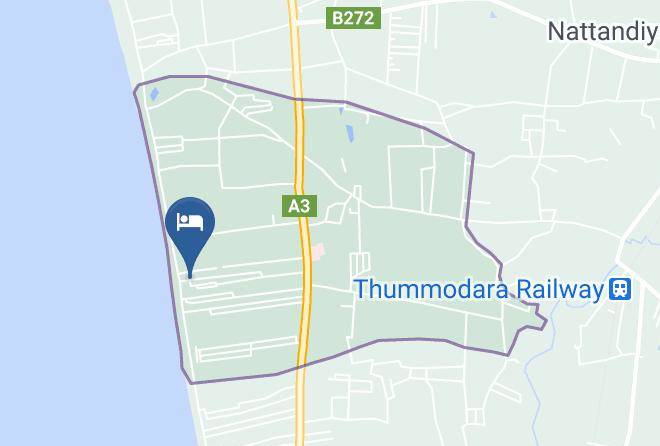 Kurunegala - White Rose Beach Resort Maps