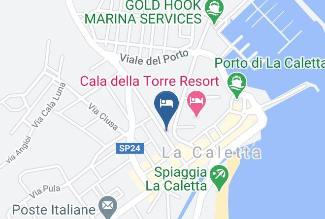 Nuoro - White Sand Affittacamere Maps