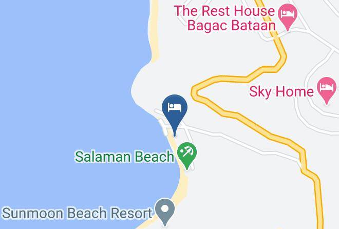 Bataan - White Sand Beach Resort Maps