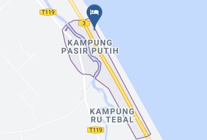 Marang - White Sand Beach Resort Maps