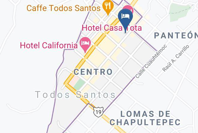 La Paz - White Sand Hotel And Spa Maps
