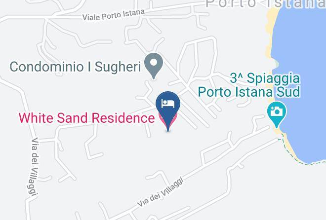 Sassari - White Sand Residence Maps