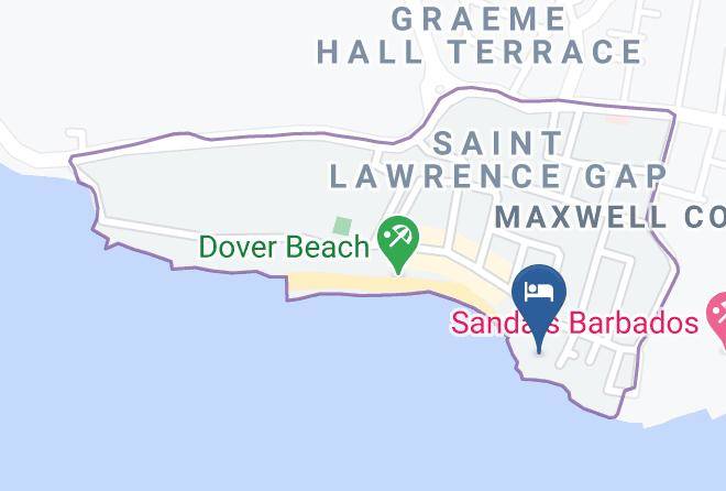 Christ Church - White Sands Beach Condos Maps