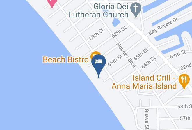 Manatee - White Sands Beach Resort Anna Maria Island Maps