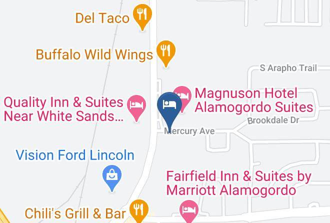 Otero - White Sands Motel Maps