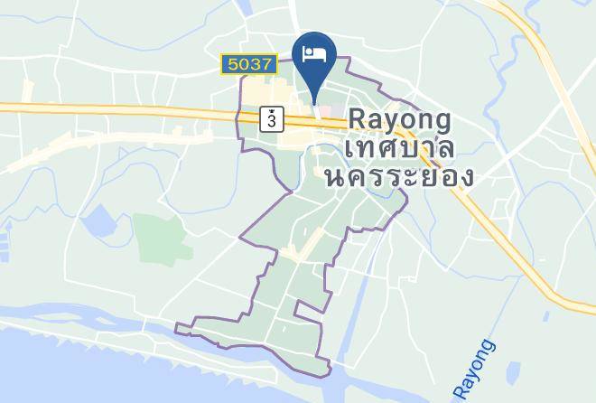 Amphoe Mueang Rayong - White Square Rayong Maps