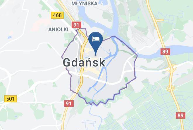Gdansk - White Studio Maps