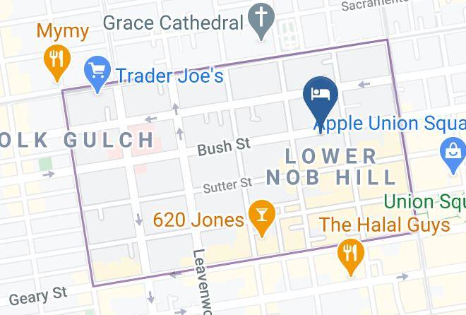 San Francisco - White Swan Inn Maps