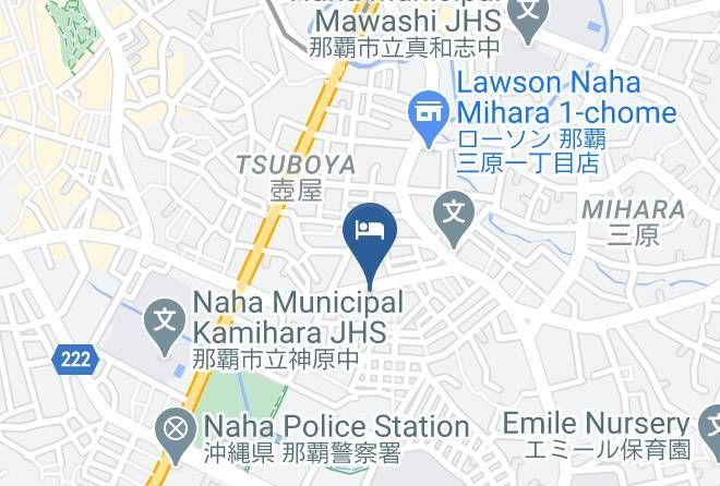 Naha City - White Terrace Tsuboya Maps