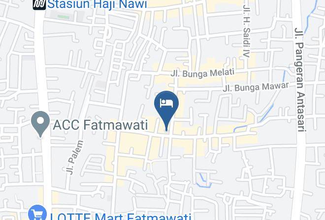 Jakarta Selatan - White Tree Residence By The Gala Hotels Group Maps