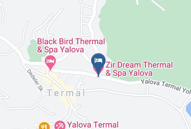 Zir Dream Thermal & Spa Yalova Hotel Map