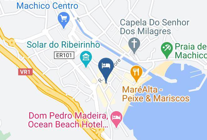 Machico - White Waters Hotel Maps
