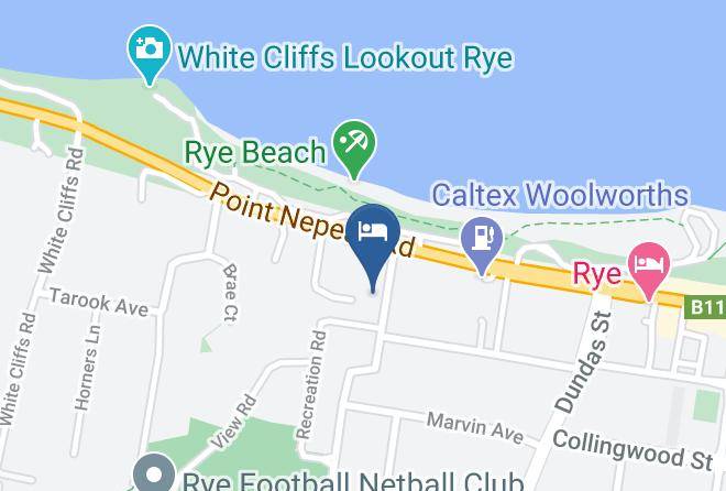 Mornington Peninsula - Whitecliffs Beach Resort Maps