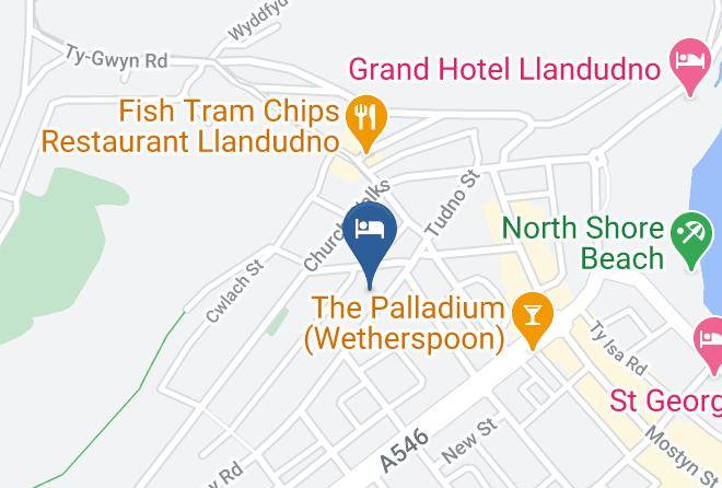Conwy - Whitefriars Hotel Maps