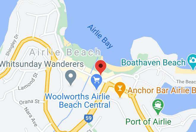 Whitsunday - Whitehaven Beachfront Units Maps