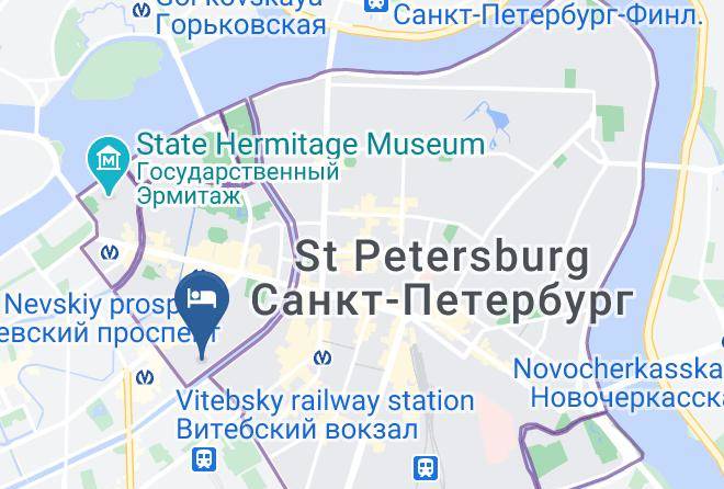 Saint Petersburg - Whitenight On Fontanka Maps