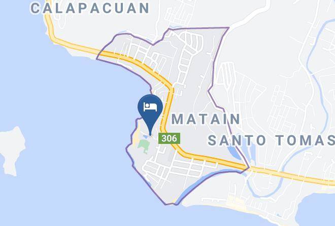 Zambales - Whiterock Beach Hotel + Waterpark In Subic Maps