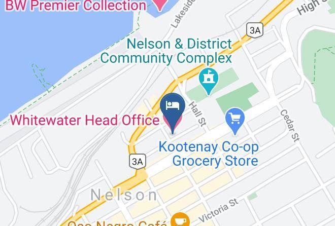 Central Kootenay - Whitewater Head Office Maps