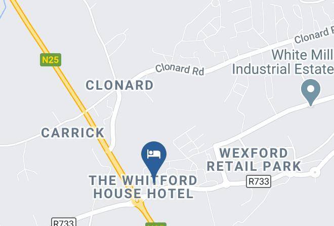 Wexford - Whitford House Hotel Wexford Maps
