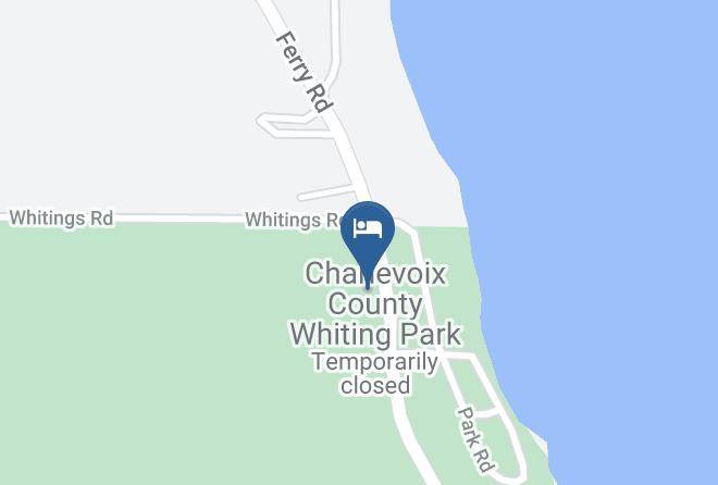 Charlevoix County - Whiting County Park Maps