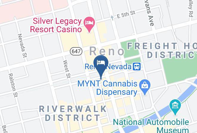 Washoe - Whitney Peak Hotel Maps