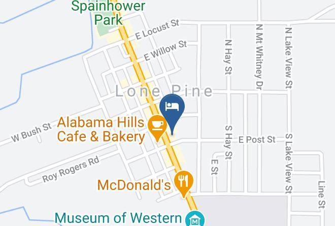 Inyo - Whitney Portal Store Maps