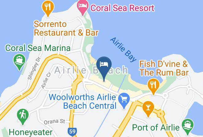 Whitsunday - Whitsunday On The Beach Maps