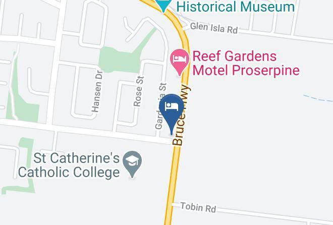 Whitsunday - Whitsunday Palms Motel Maps
